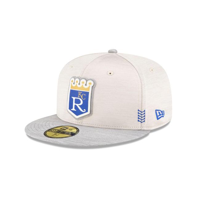 Kansas City Royals 2024 Clubhouse Stone 59FIFTY Fitted Hat Male Product Image