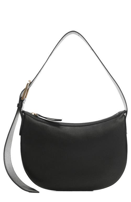 MANGO - Leather shoulder bag - One size - Women Product Image