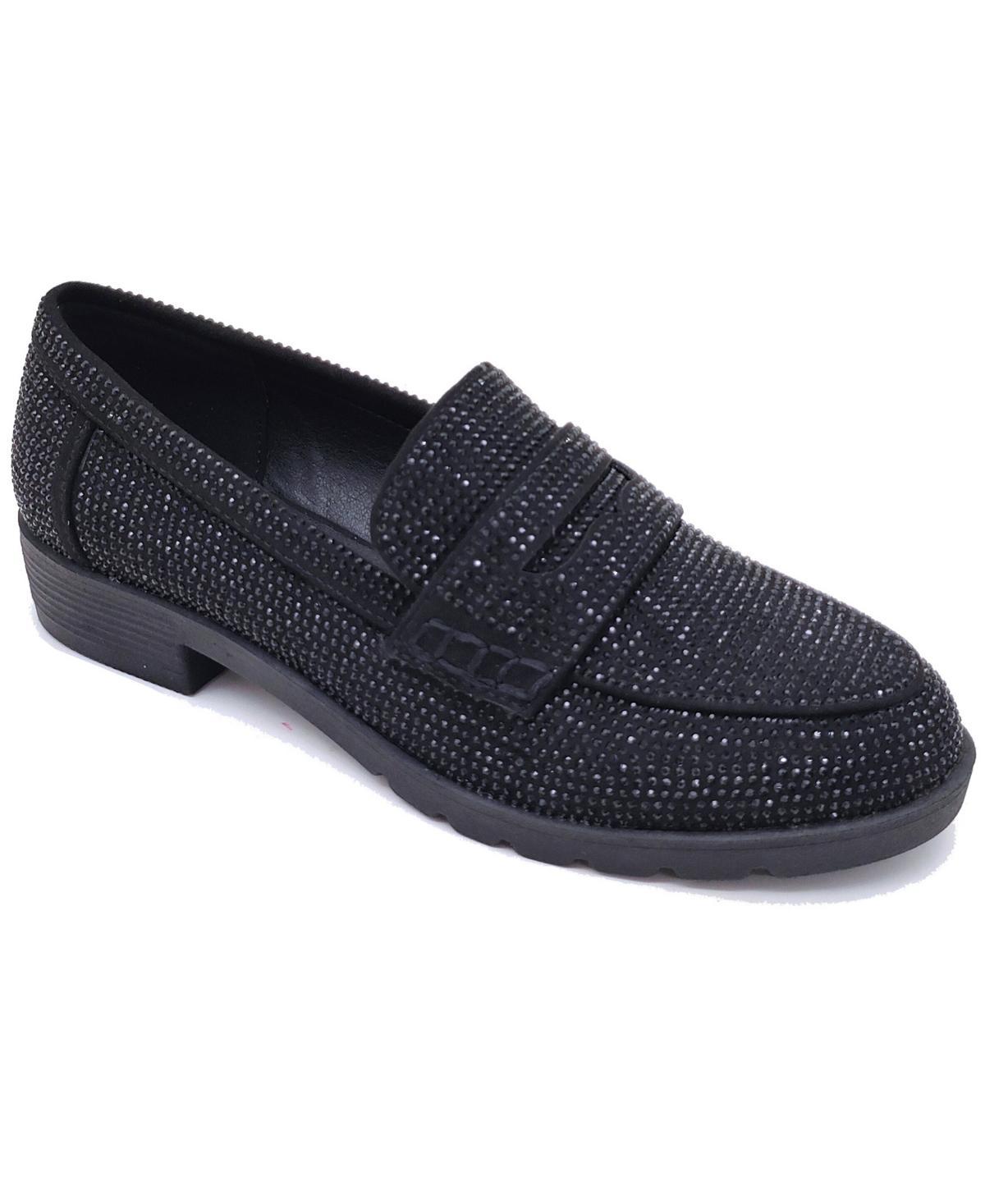 Kenneth Cole Reaction Womens Fern Jewel Slip On Loafers Product Image