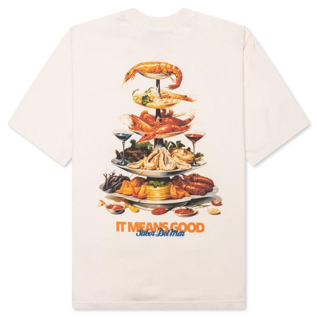 Mariscos S/S Tee - Cream Male Product Image