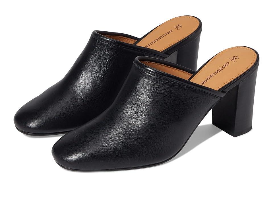 Johnston & Murphy Charlotte Mule (Black Glove) Women's Shoes Product Image