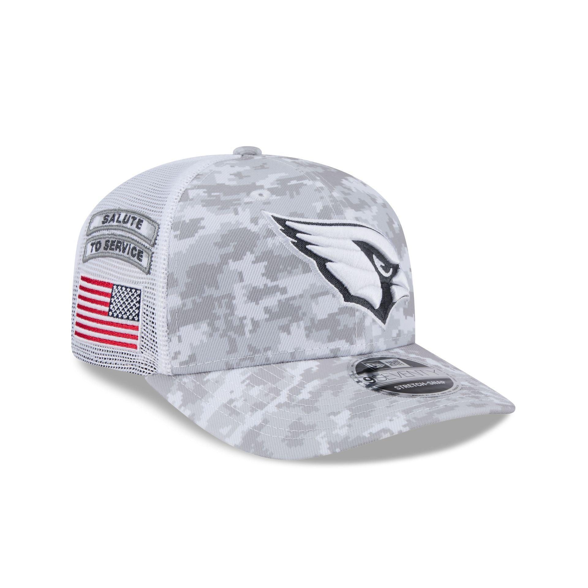 Arizona Cardinals 2024 Salute to Service 9SEVENTY Trucker Hat Male Product Image