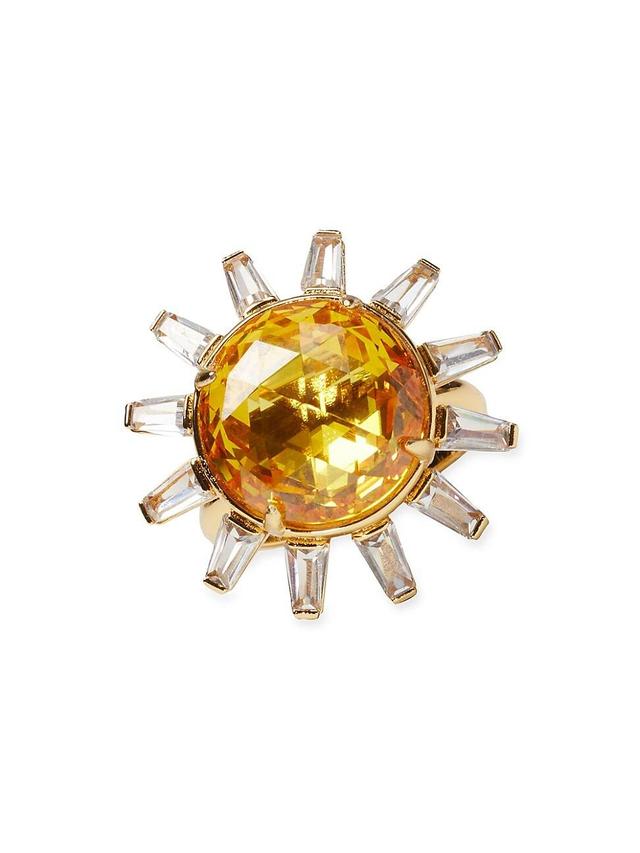 Womens Sunny Goldtone & Cubic Zirconia Ring Product Image