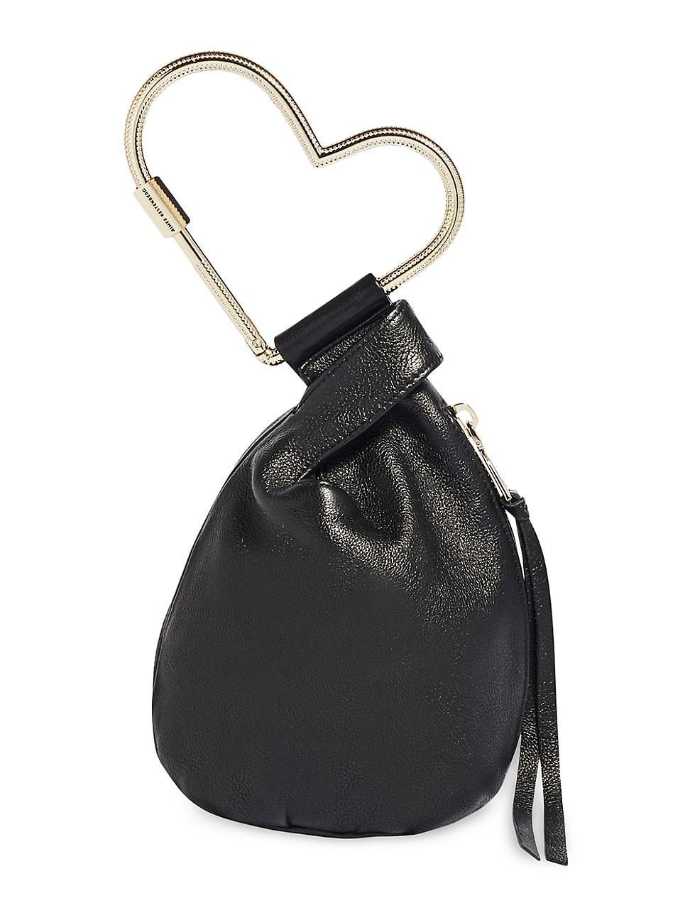 Womens All My Heart Leather Pouch Product Image