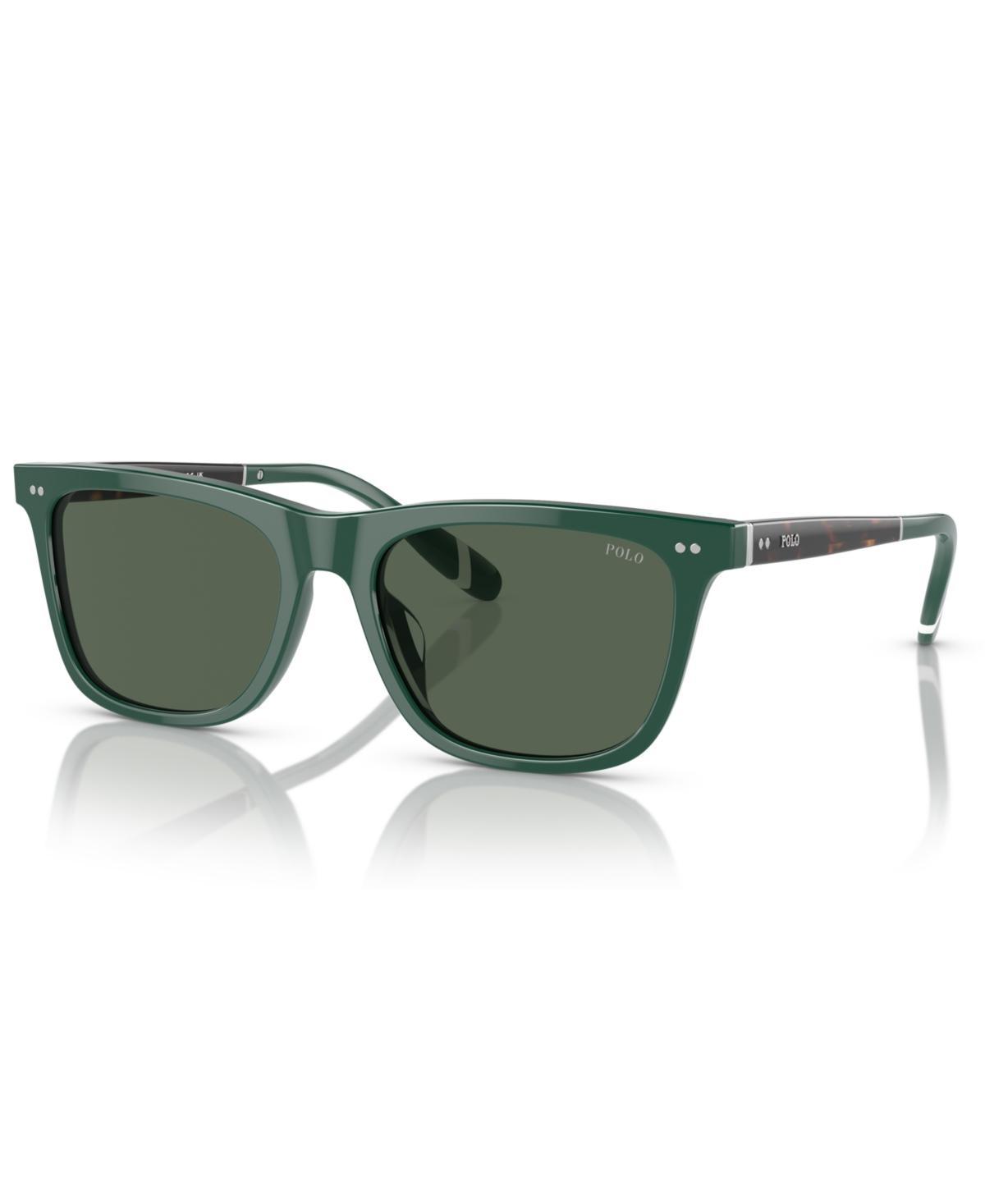 Men's Sunglasses Ph4205u In Shiny Green Product Image