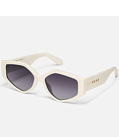 Quay Australia Womens Hot Gossip 44mm Cat Eye Sunglasses Product Image