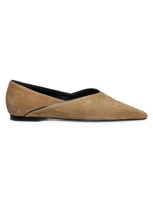 Womens The Everyday Suede Slipper Flats Product Image