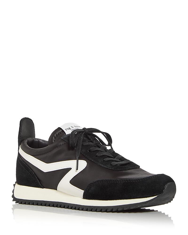 rag & bone Womens Retro Runner Lace Up Sneakers Product Image