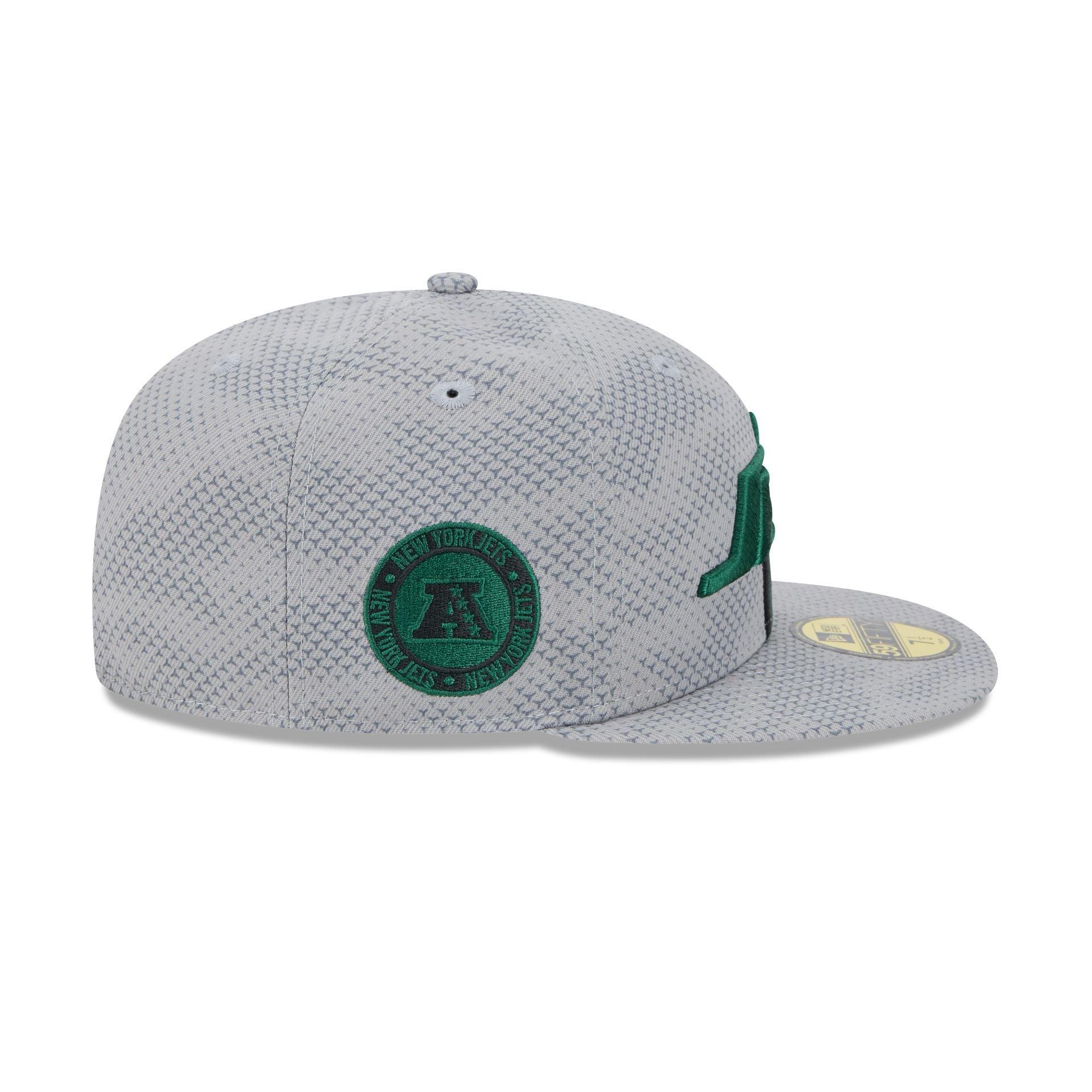 New York Jets 2024 Sideline Gray 59FIFTY Fitted Hat Male Product Image