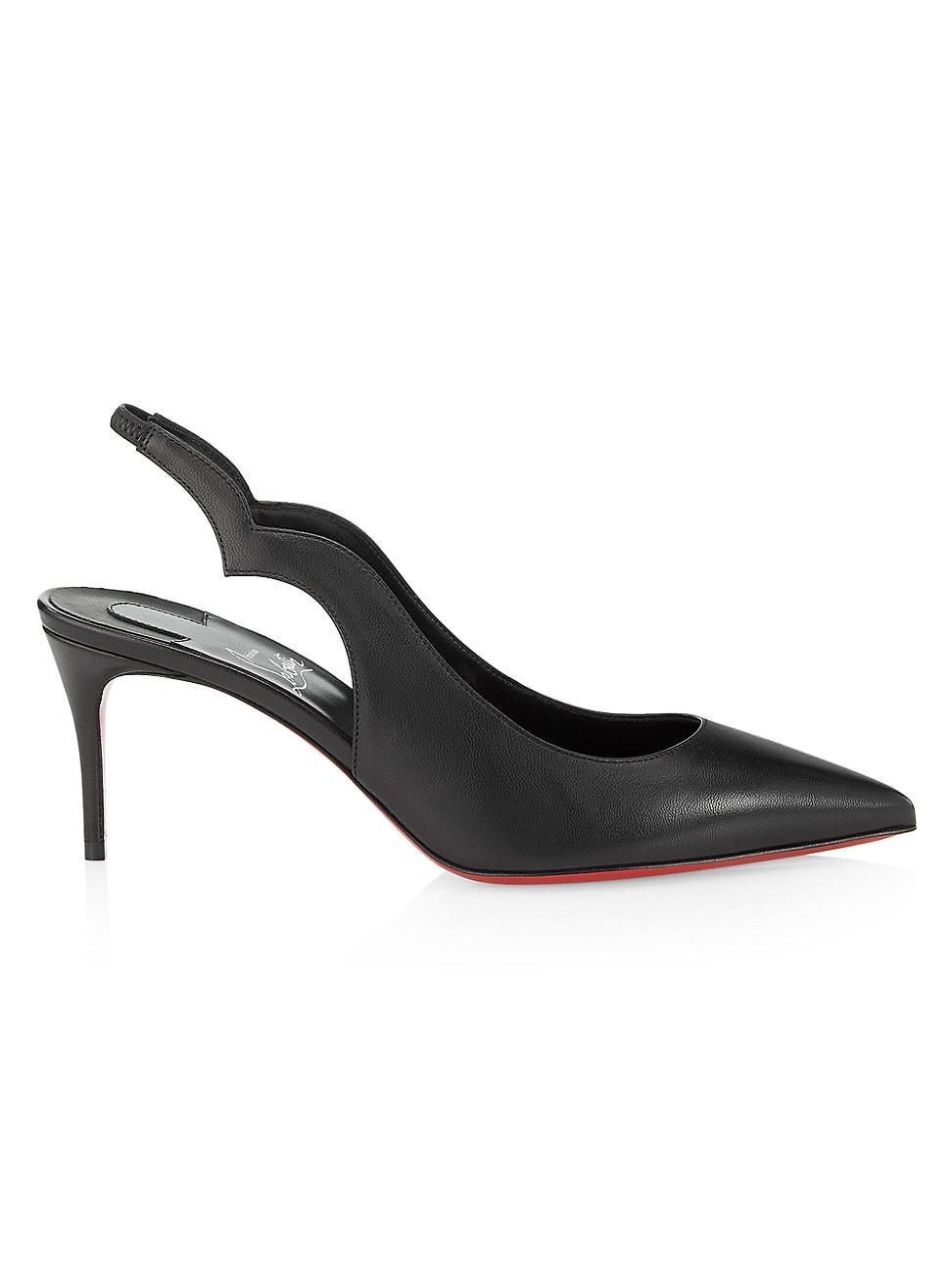 Womens Hot Chick 70MM Leather Pumps Product Image