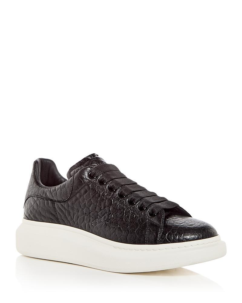 Alexander McQUEEN Mens Grainy Leather Oversized Sneaker Product Image