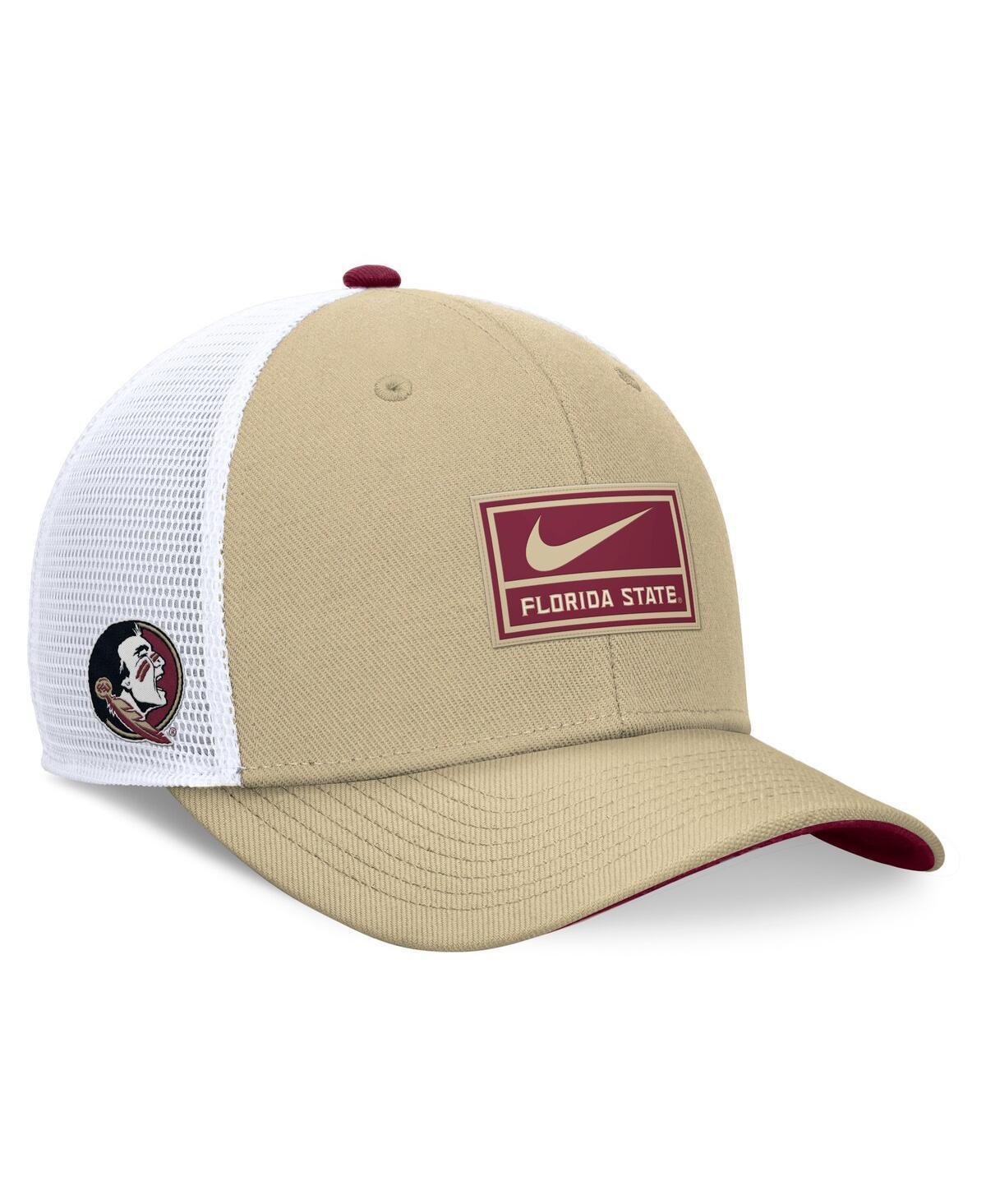 Mens Nike /White Florida State Seminoles 2024 On Field Swoosh Trucker Adjustable Hat Product Image