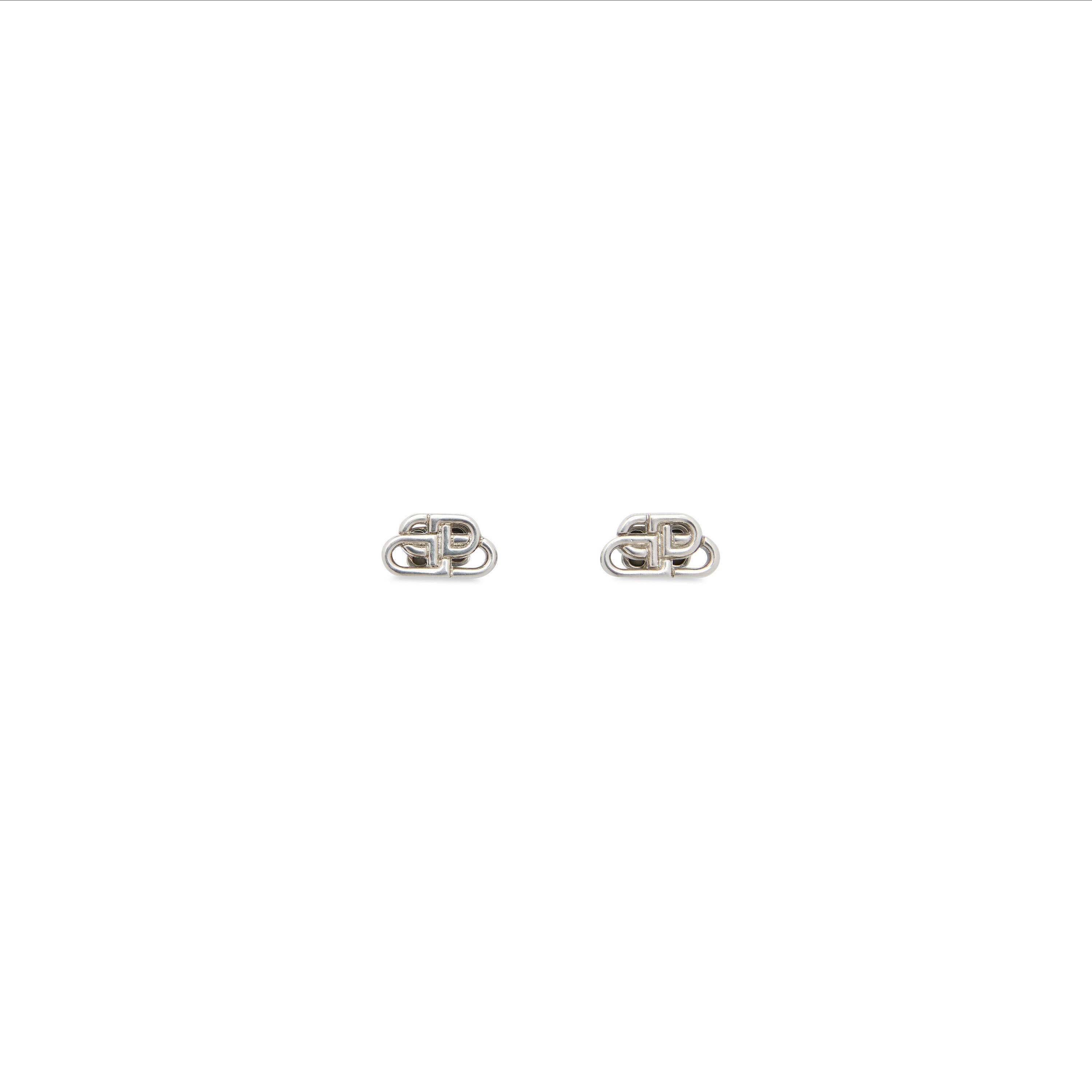 Bb Xs Stud Earrings in Silver Product Image