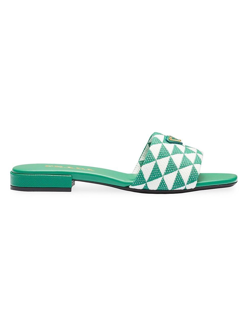 Prada Logo Slide Sandal Product Image