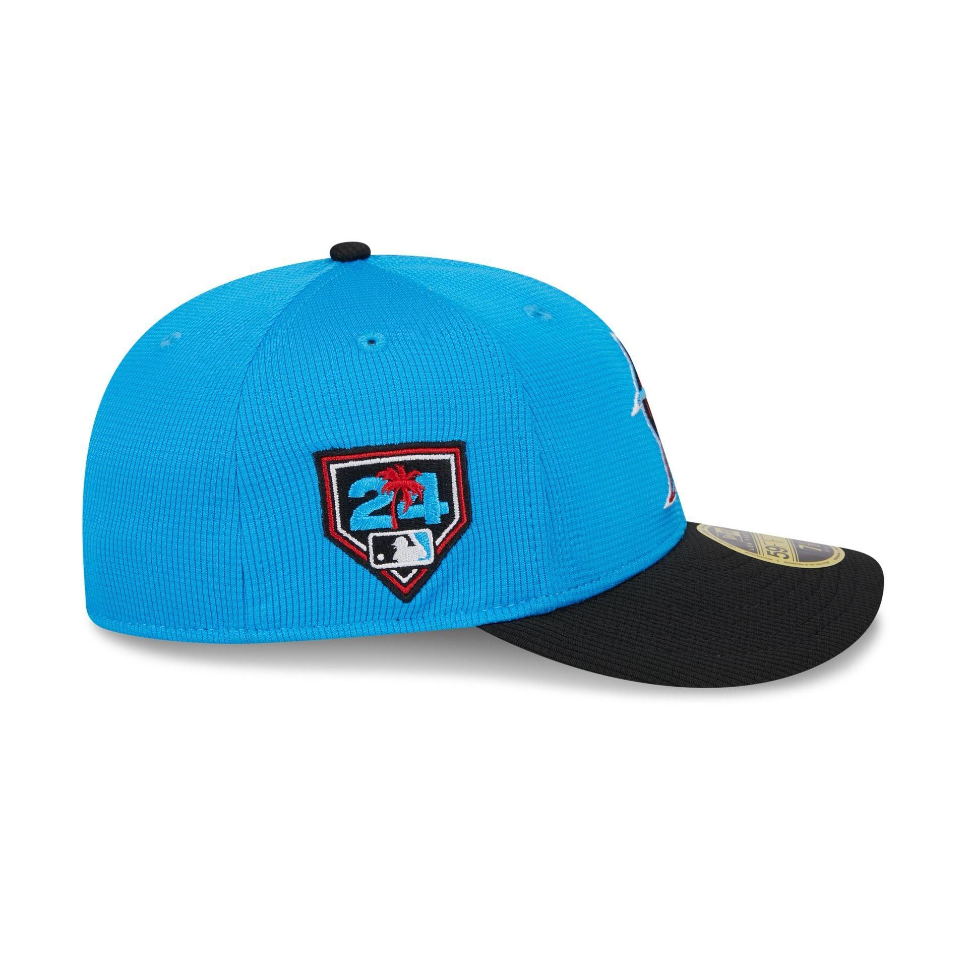 Miami Marlins 2024 Spring Training Low Profile 59FIFTY Fitted Hat Male Product Image