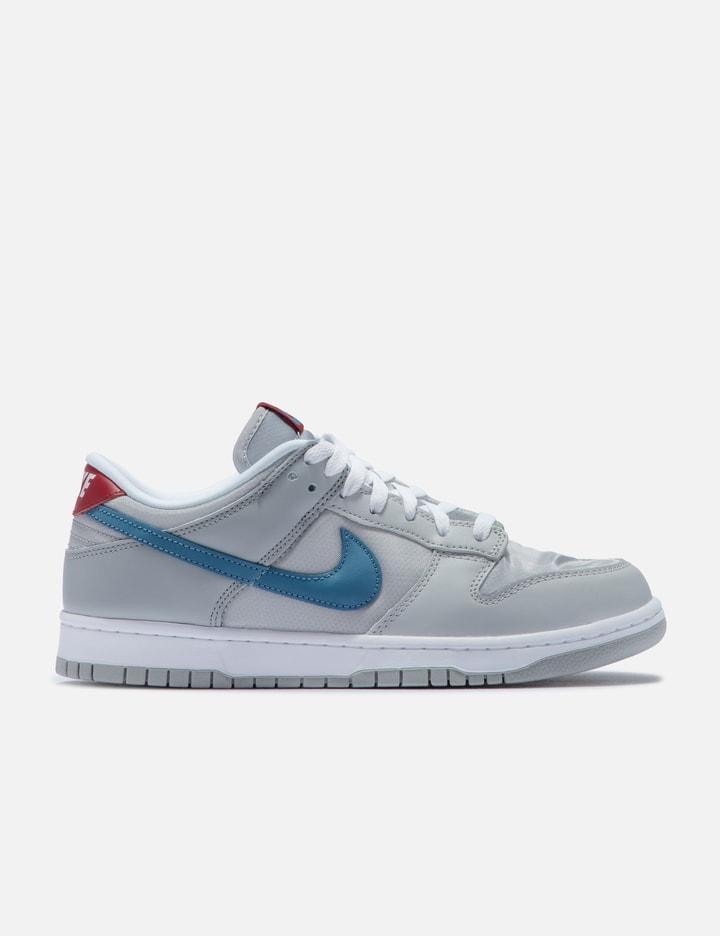 Dunk Low Sneakers Silver Blue Product Image