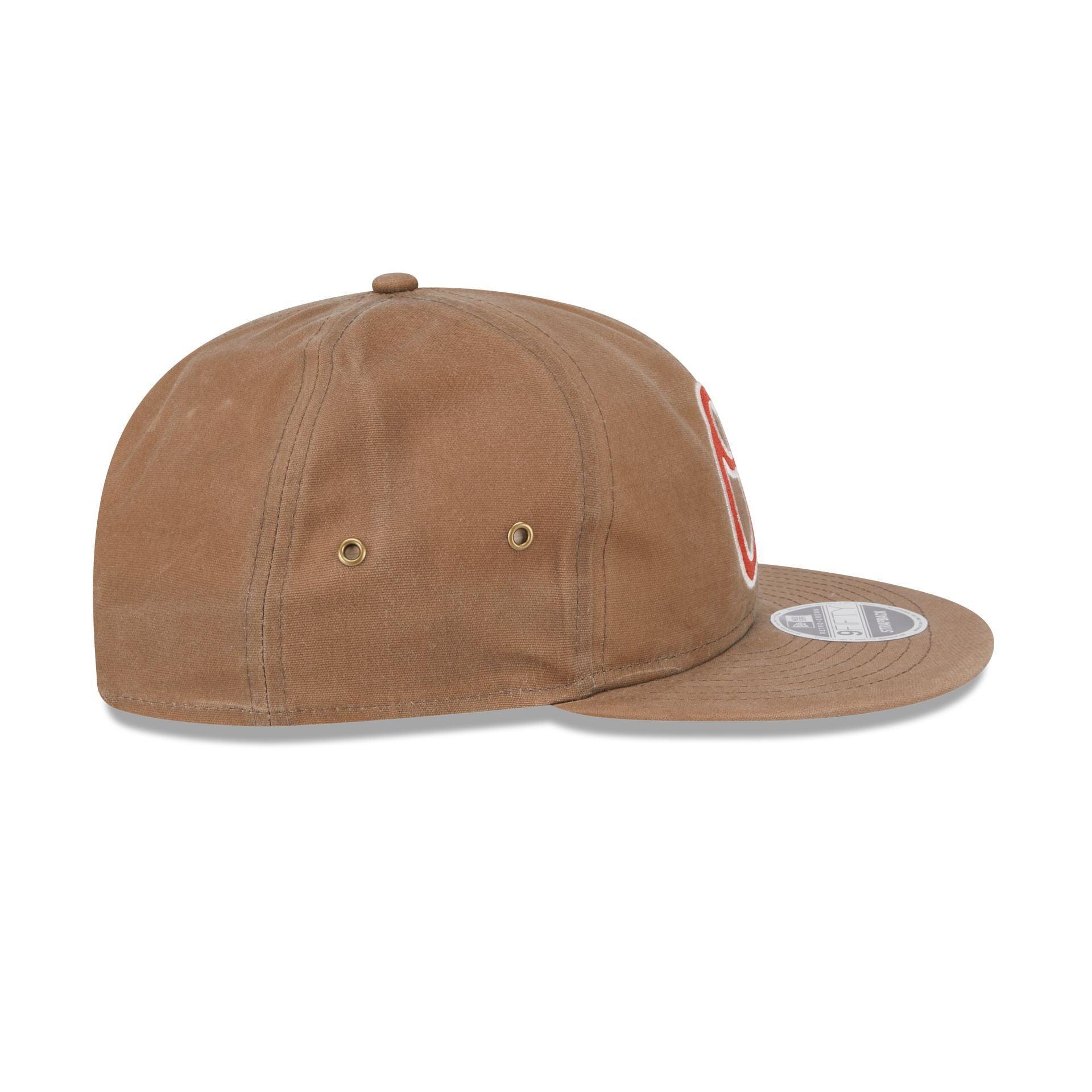 Baltimore Orioles Khaki Retro Crown 9FIFTY Adjustable Hat Male Product Image