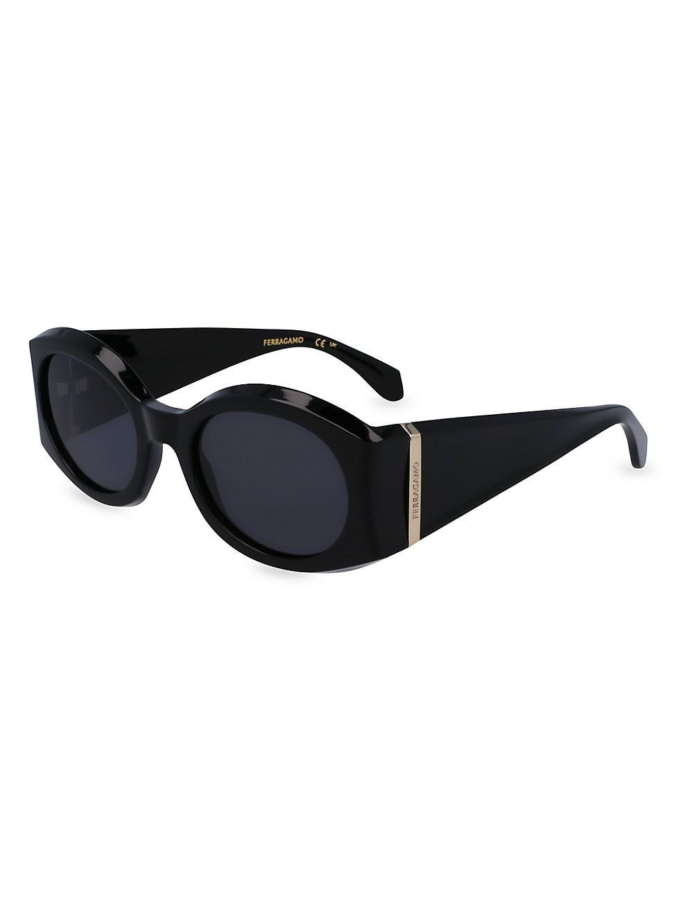 Womens Sculpture 55MM Oval Sunglasses product image