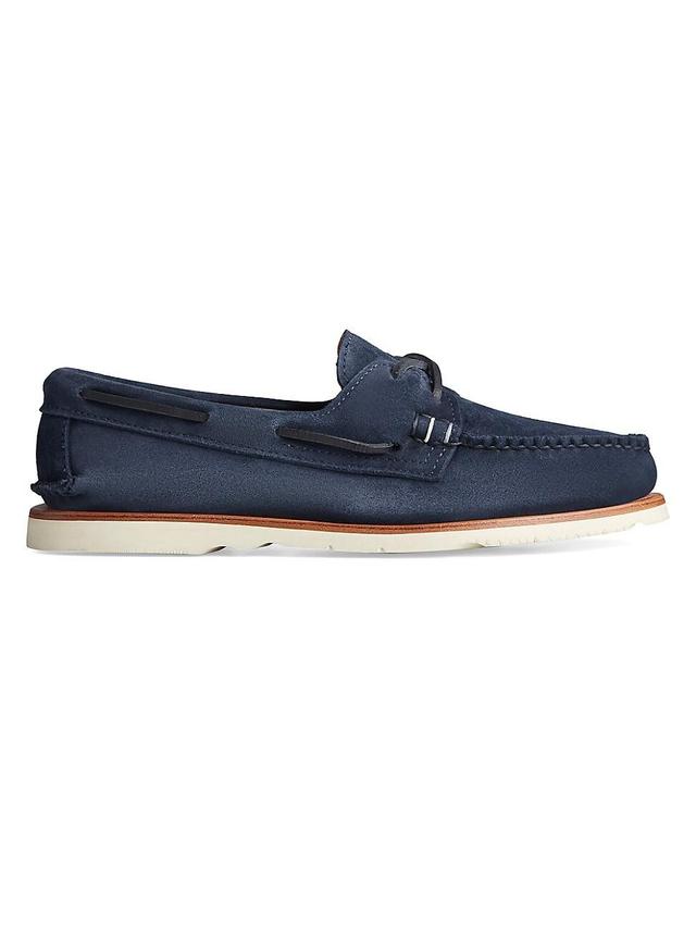 Mens Sperry x Sunspel Authentic Original 2-Eye Suede Boat Shoes Product Image