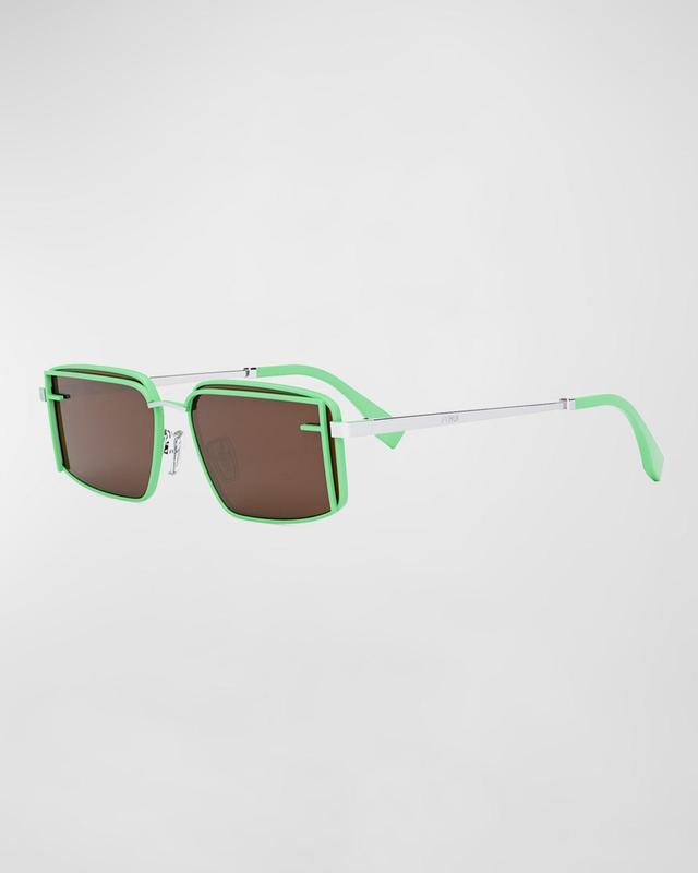 The Fendi First Sight Rectangular Sunglasses Product Image