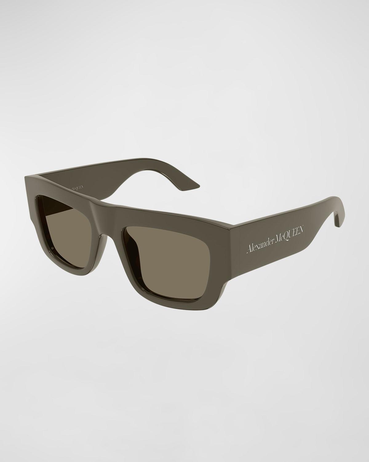 Mens Acetate Rectangle Sunglasses Product Image