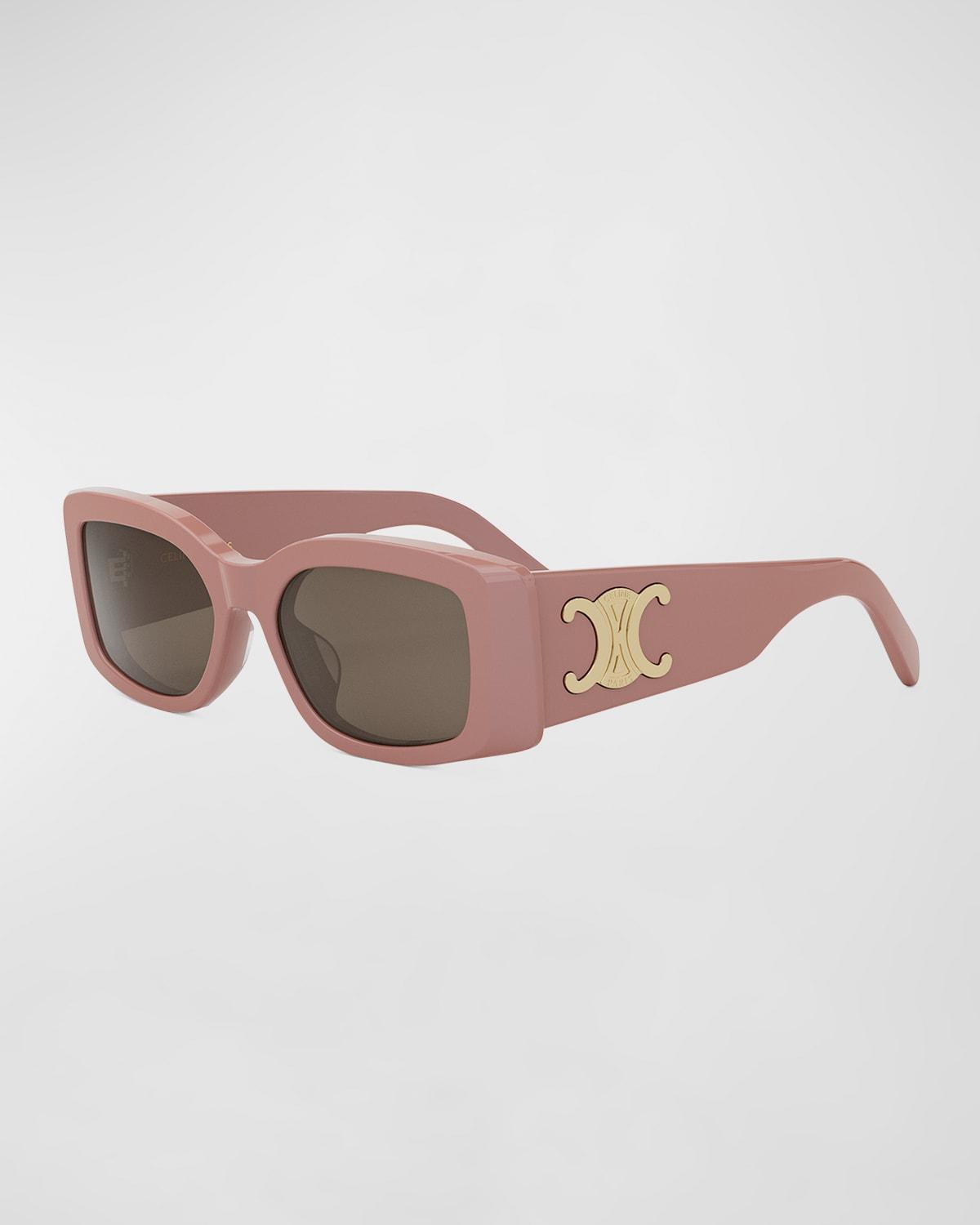 Womens Triomphe 53MM Rectangular Sunglasses Product Image