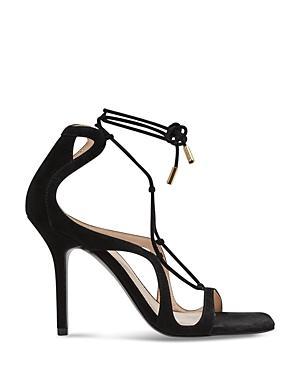 Reiss Womens Kate Strappy Lace Up High Heel Sandals Product Image
