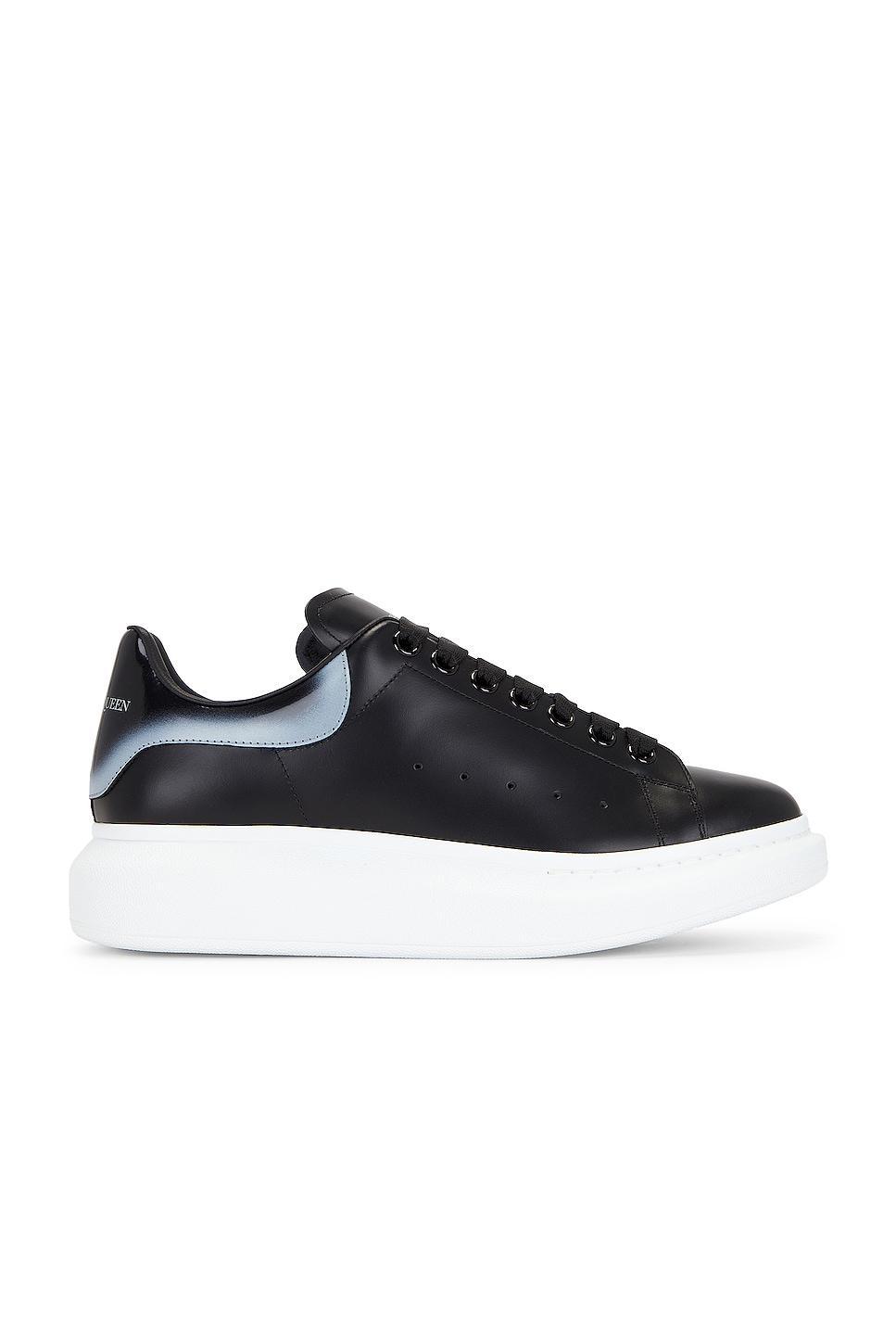 Alexander McQueen Oversized Sneaker in Black Product Image