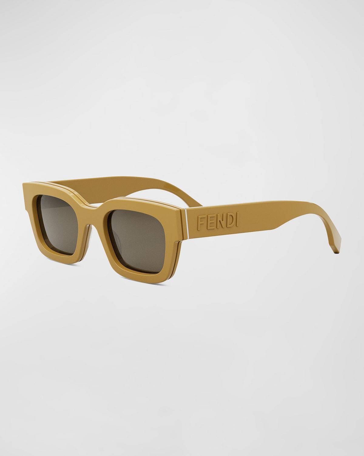 Men's Signature Oval Logo Sunglasses Product Image