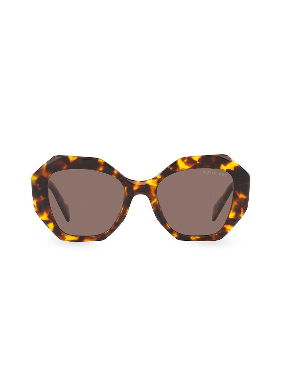 Womens 53MM Geometric Sunglasses Product Image