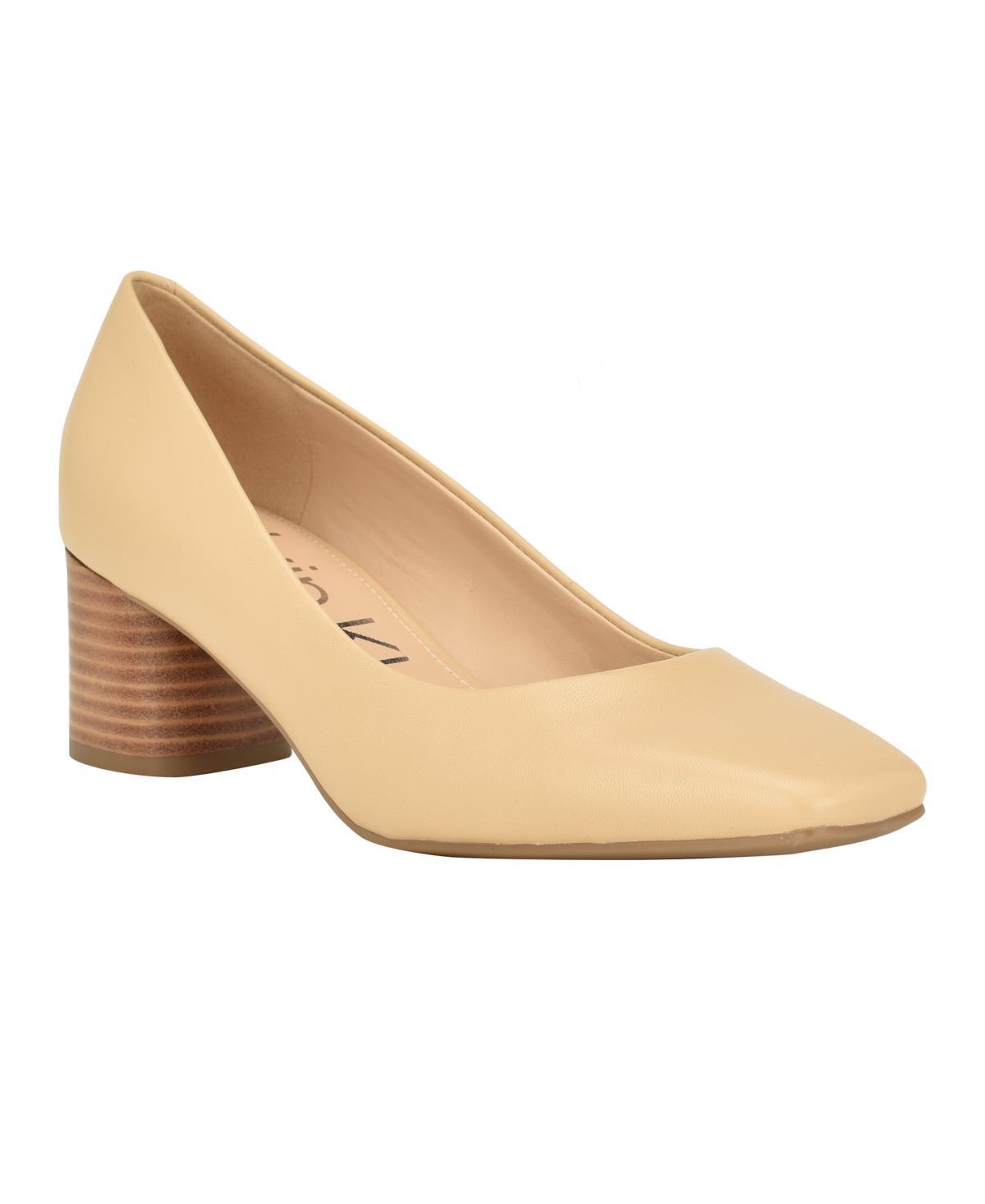 Calvin Klein Womens Alanta Square Toe Dress Pumps Product Image