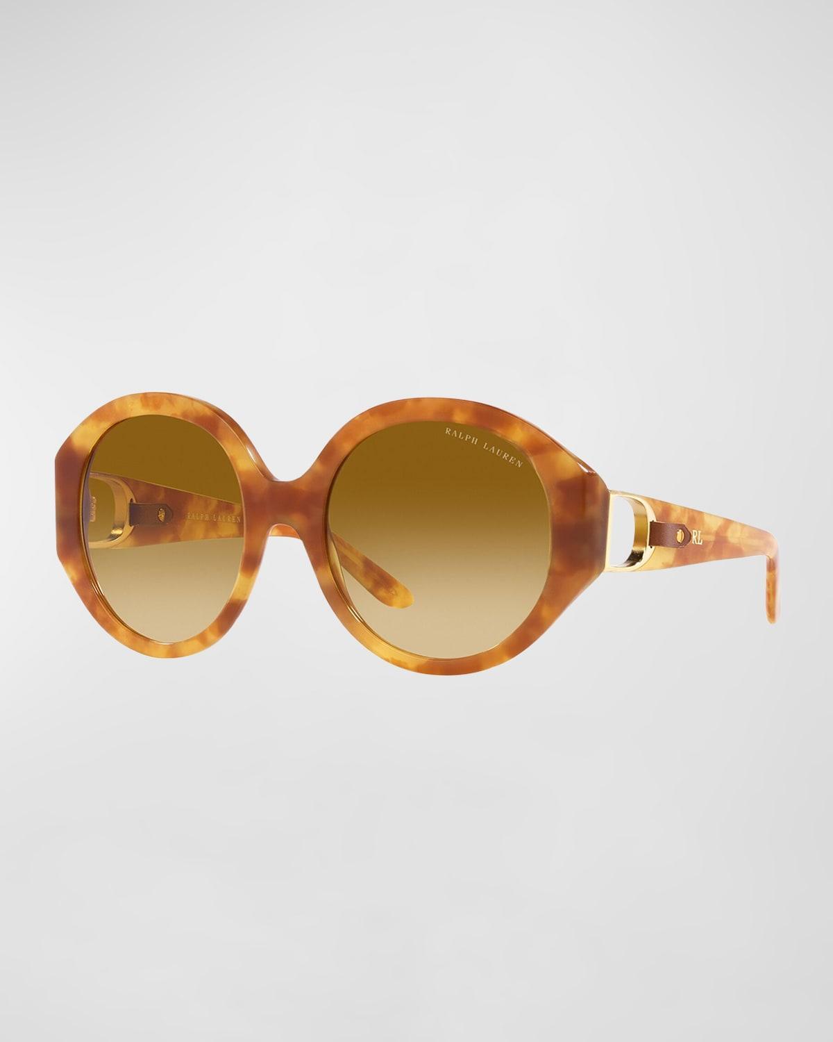 Ralph Lauren 56mm Round Sunglasses product image