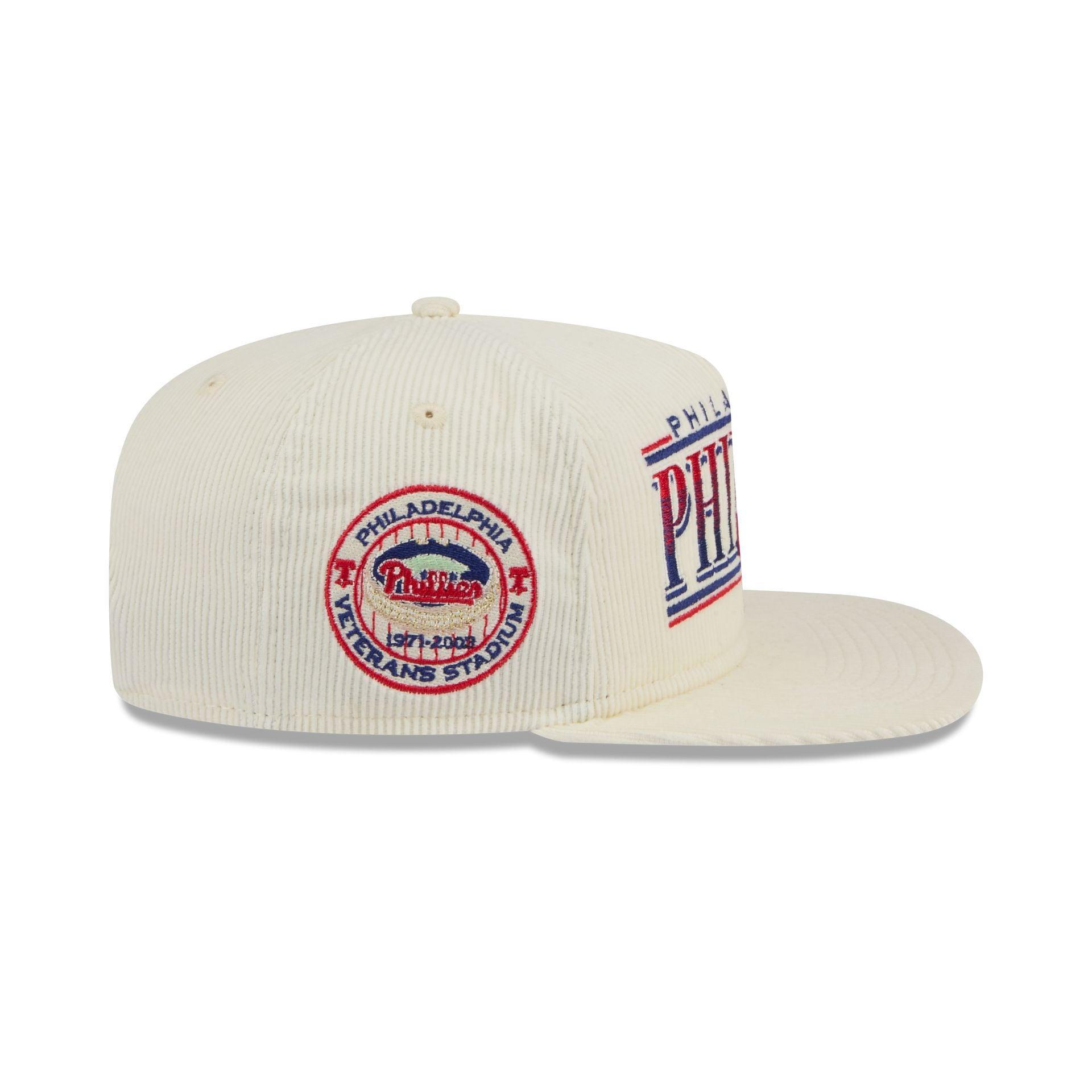 Philadelphia Phillies Throwback Corduroy Golfer Hat Male Product Image