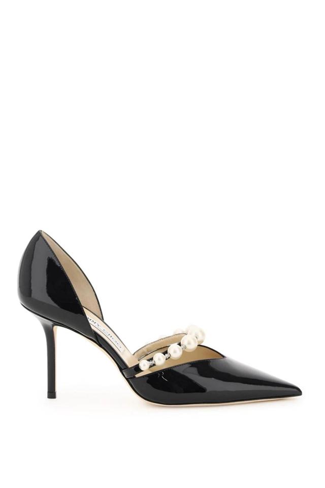 JIMMY CHOO Embellished Pointed In Black Product Image