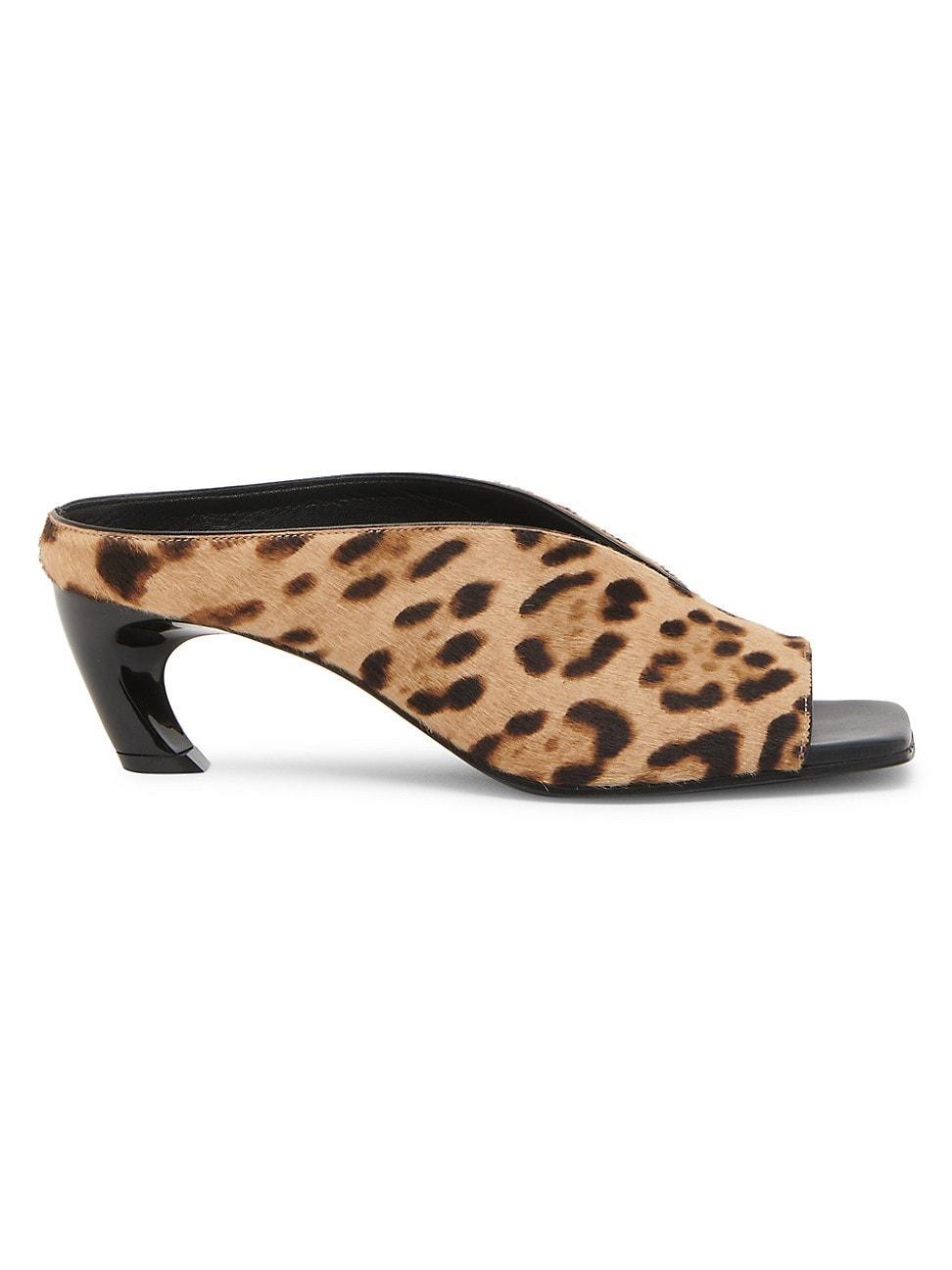 Womens Armadillo 55MM Printed Calf Hair Mules product image