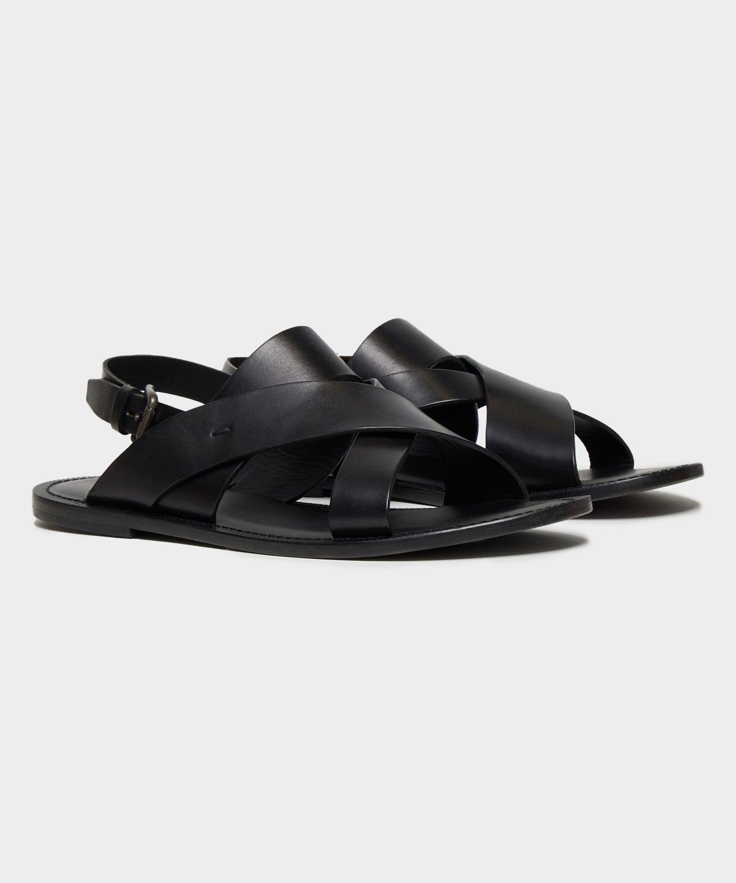 Tuscan Leather Crossover Backstrap Sandal Product Image