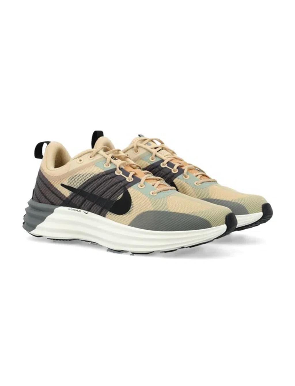 NIKE Lunar Roam Sneakers Sesame / Black In Sesame/black-smoke Grey-dk Raisin-sail-black Product Image