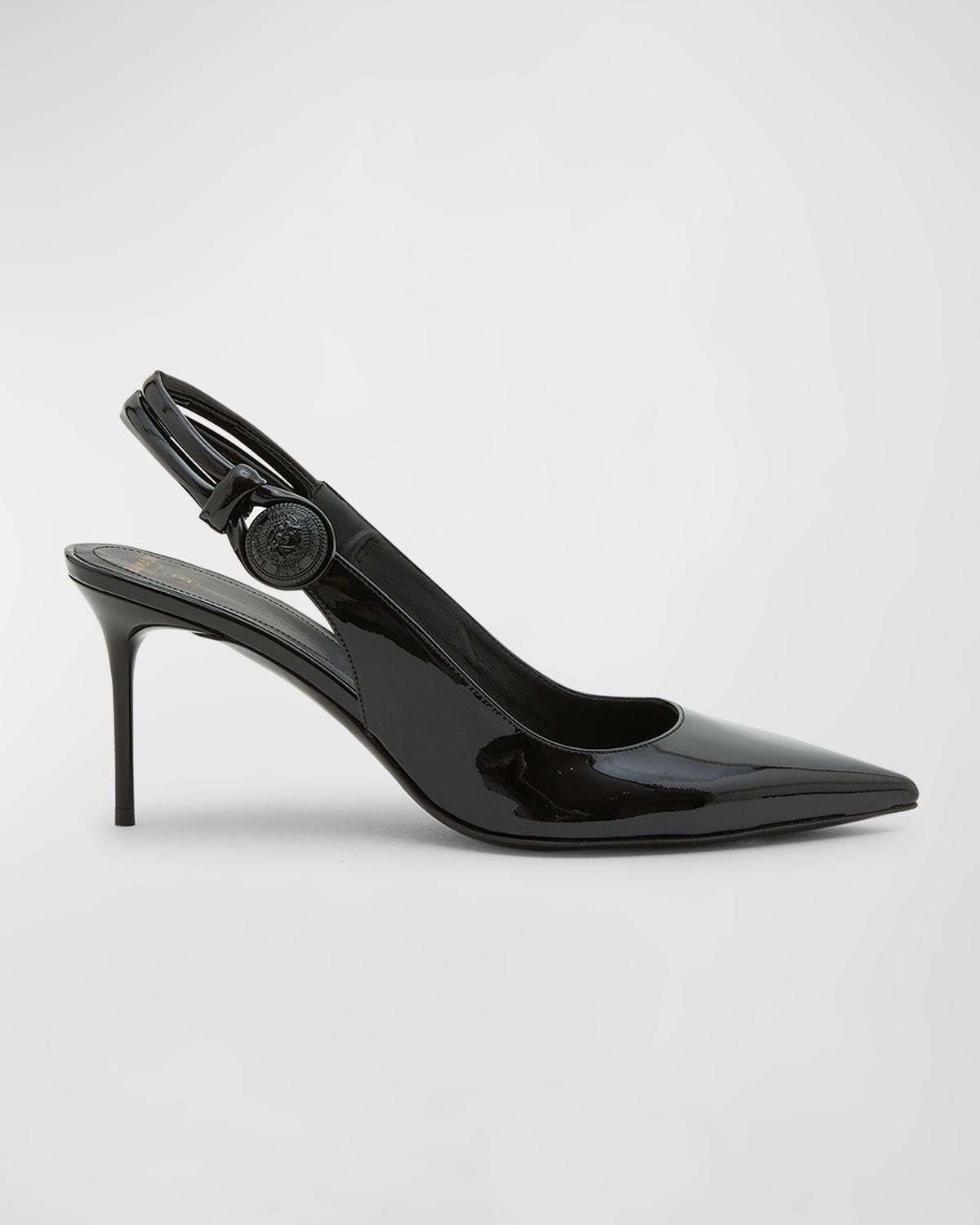 Womens Alma 75MM Patent Leather Slingback Pumps Product Image