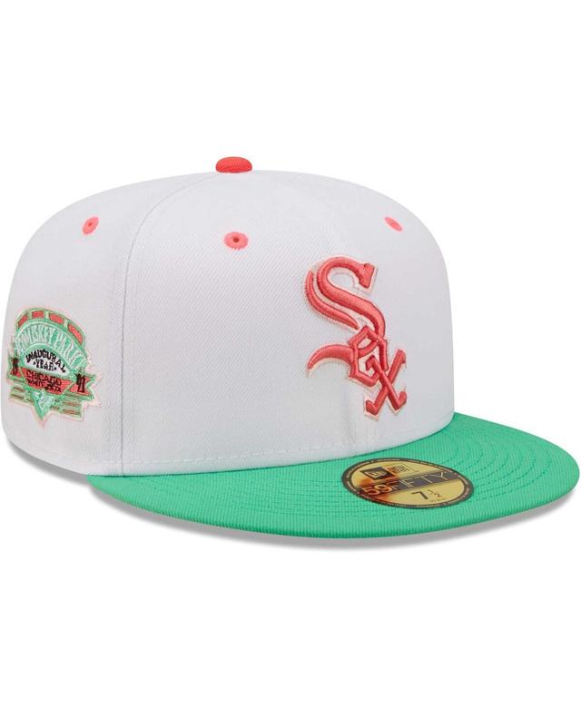 Mens New Era /Green Chicago Sox Inaugural Season at Comiskey Park Watermelon Lolli 59FIFTY Fitted Hat Product Image