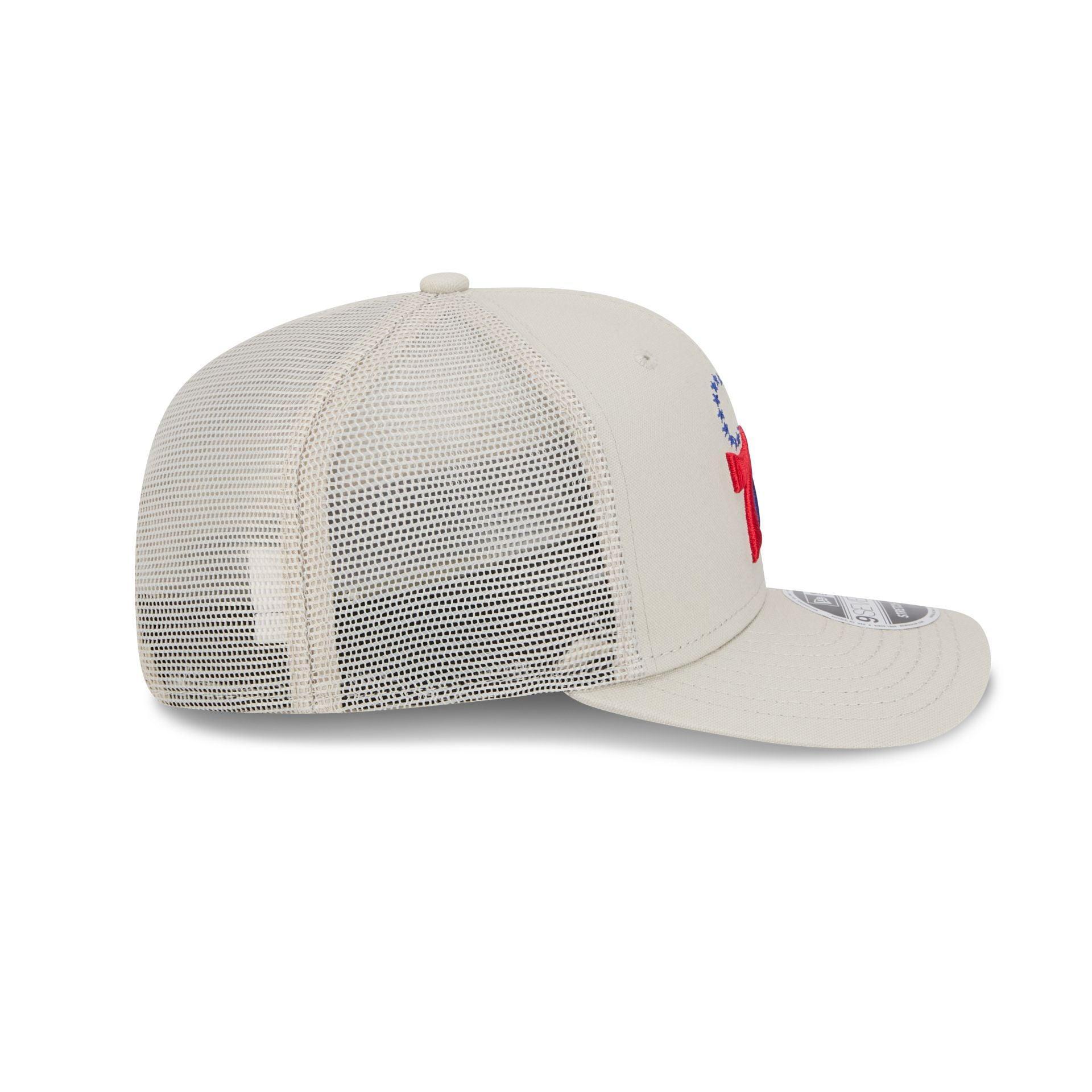 Philadelphia 76ers Canvas 9SEVENTY Trucker Hat Male Product Image