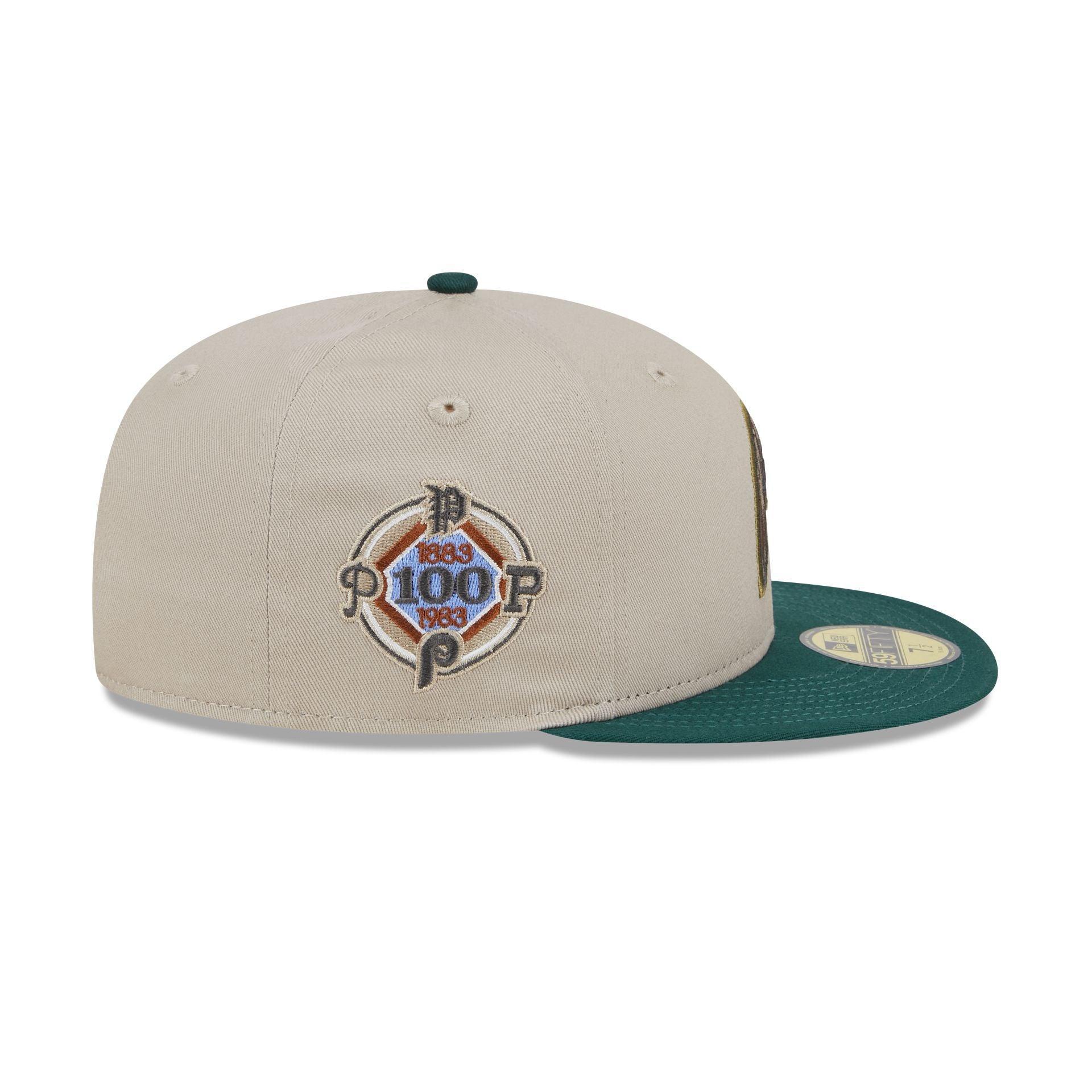 Miami Dolphins Faux Leather Crown 59FIFTY Fitted Hat Male Product Image