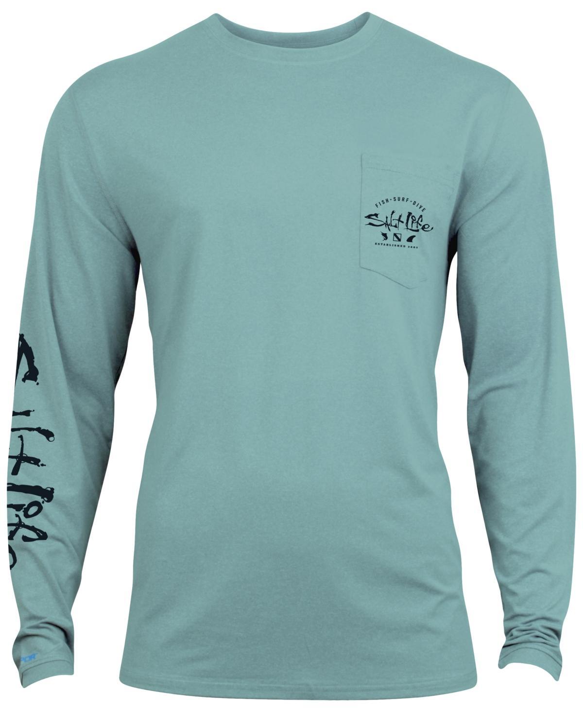 Salt Life Mens Waterman Trifecta Performance Pocket Tee Product Image