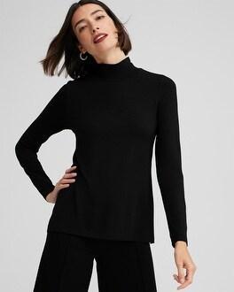 Touch of Coolu2122 Mock Neck Layering Tee Product Image