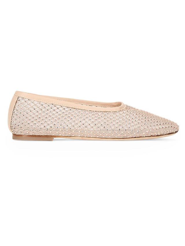 Womens Alba Leather Ballet Flats Product Image