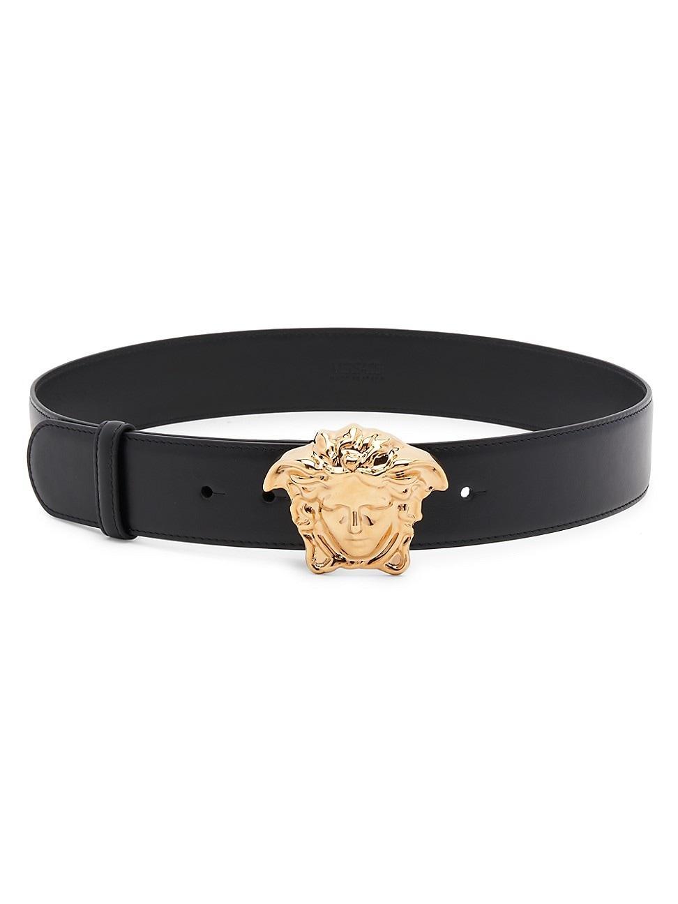 Versace Medusa Head Leather Belt Product Image