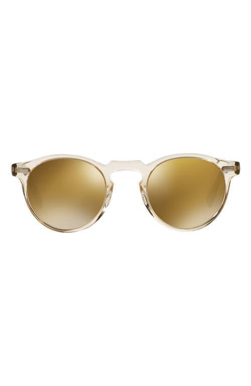 Oliver Peoples 47mm Polarized Phantos Sunglasses Product Image