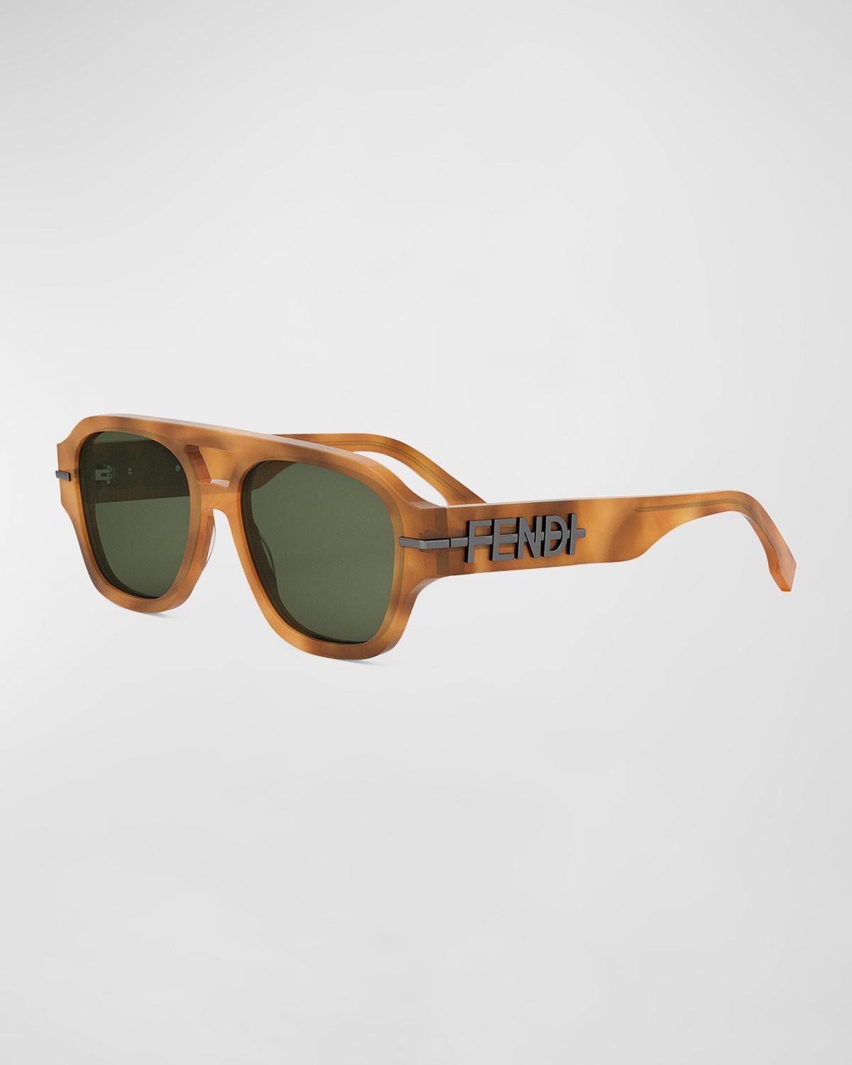 Men's Fendigraphy Aviator Sunglasses  Product Image