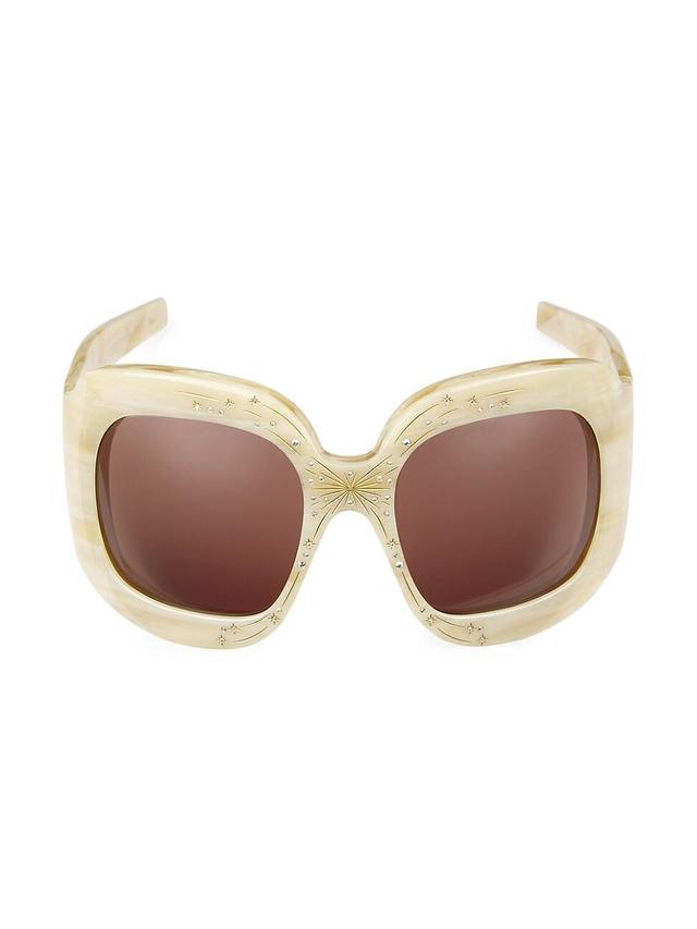 Womens 48MM Square Sunglasses Product Image