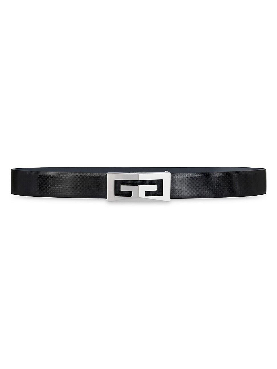 Mens 2G Reversible Belt in 4G Micro Leather Product Image