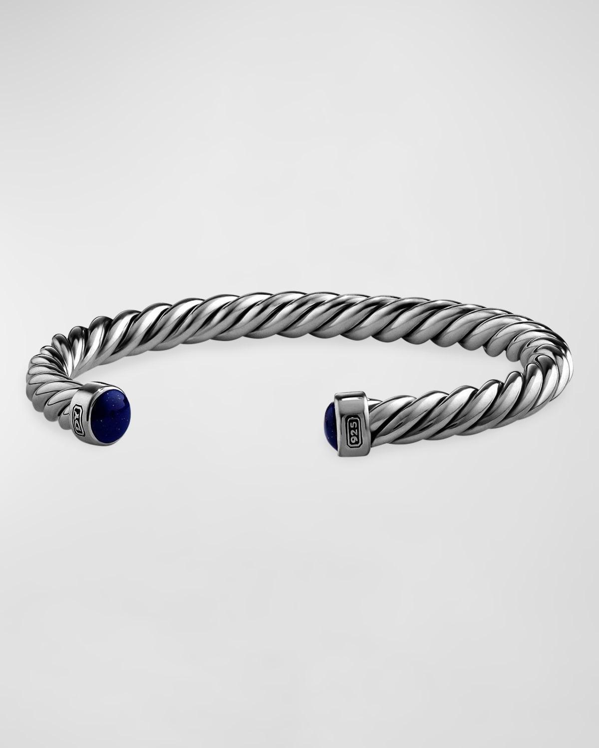 Mens Cable Cuff Bracelet Product Image